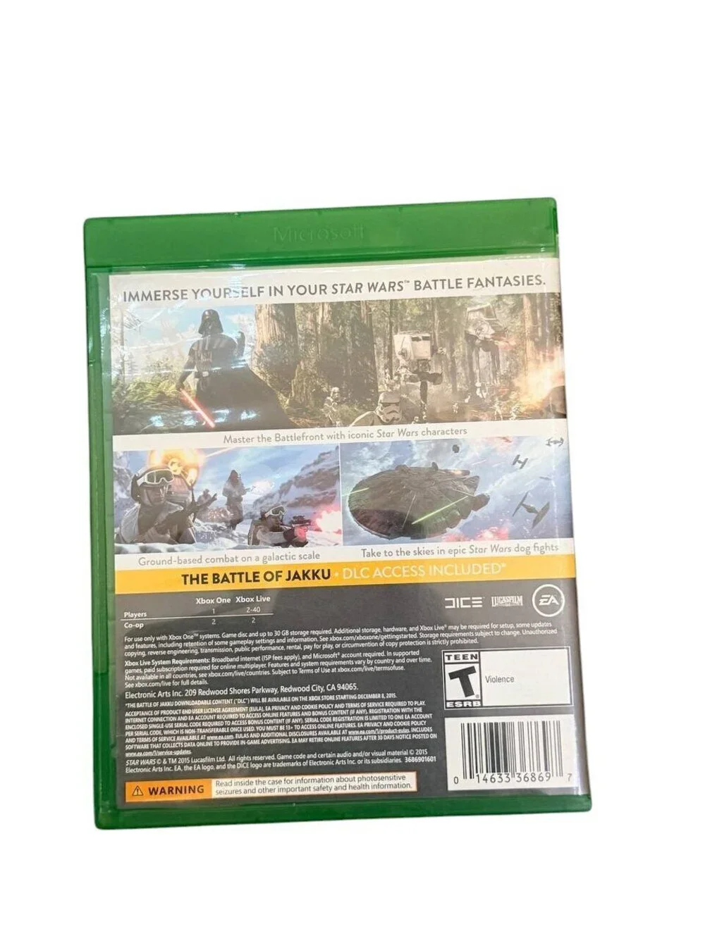 Star Wars Battlefront — 2015 — Xbox One — DICE / EA